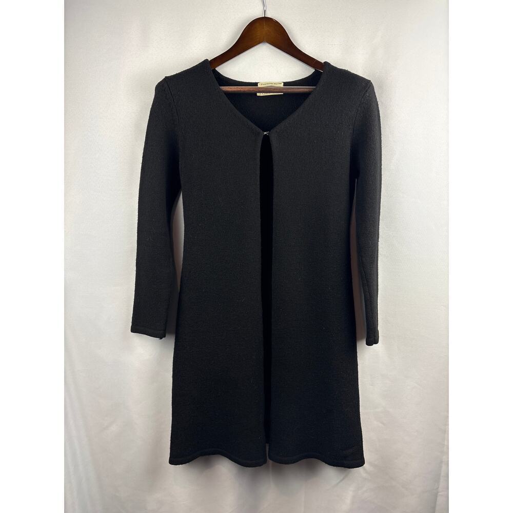 Women’s Eddie Bauer Small Black Merino Wool Sweater